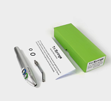 Пустер вода-воздух угловой Tri Syringe, аналог металлического пустера KaVo One, цвет серебристый