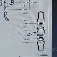 Тройник для дренажной системы плевательницы (Spitoon Draining unit), Cattani