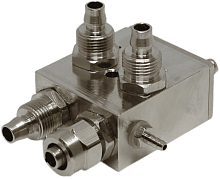 Клапан двойной, запорный, (Dual Master Shut-Off Valve)