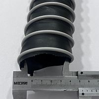 Шланг сантопреновый высокотемпературный, термостойкий (+150 С) d=50 RH-SANTO