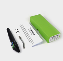 Пустер вода-воздух угловой Tri Syringe, аналог металлического пустера KaVo One, цвет черный