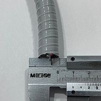 Шланг слюноотсоса силиконовый, Ø - 11 мм., Германия